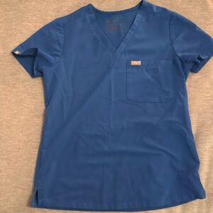 Women’s Royal Blue Catarina One-Pocket Scrub Top
